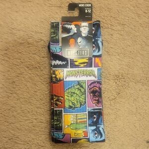 Universal Monsters Graphic Socks